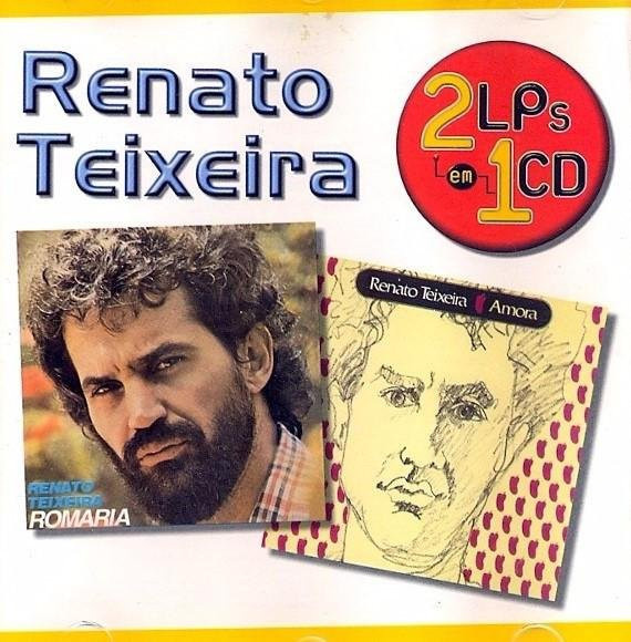 CD Renato Teixeira - Romaria / Amora, RCA, Brasilianischer Folk, Schwarz, Gebraucht - Bild 1