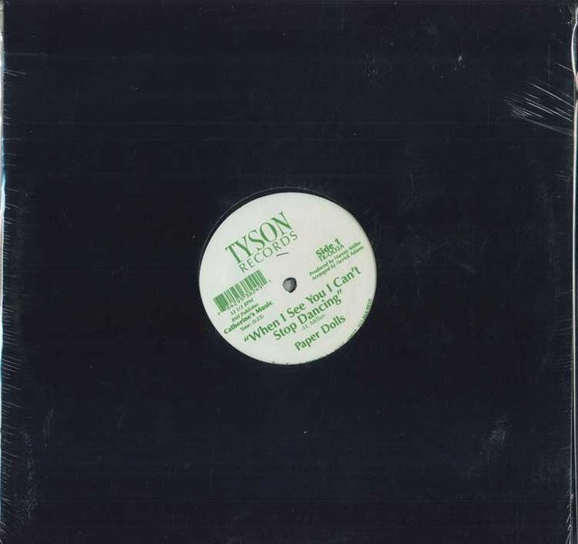 PAPIERPUPPEN Wenn ich dich sehe, kann ich nicht aufhören zu tanzen 12-Zoll Vinyl LP Tyson Records 2008 US Dance & Electronica beige - Bild 1