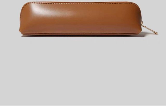 SZwatch Federtasche aus Kunstleder im japanischen Stil, braun - Bild 1