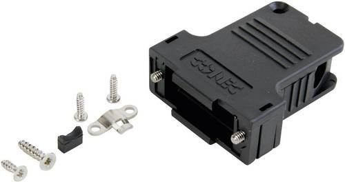 Conec D-SUB Gehäuse 165X14599XE, 50 Polzahl, Kunststoff, Schwarz - Bild 1
