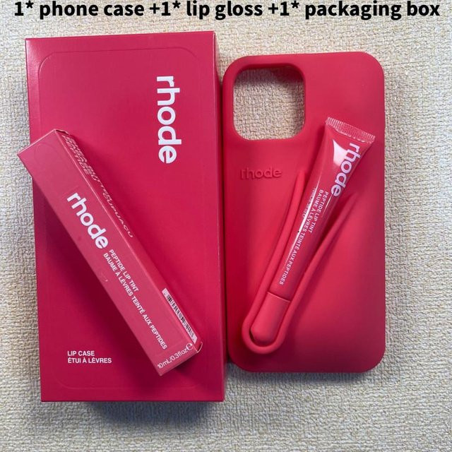 Rhode Silikon Handyhülle für iPhone 14 Plus in Guava Pink mit stoßfesten Eigenschaften - Bild 1