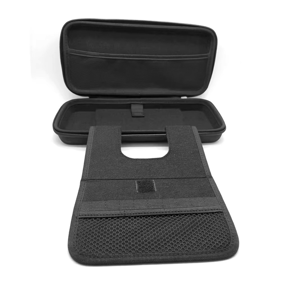 Stoßfeste Asus ROG Ally Reisetasche in Schwarz mit tragbarem Griff zur Aufbewahrung von Zubehör - Bild 4