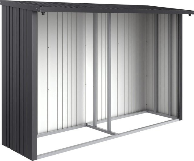 Biohort Rückwand für WoodStock WS 300 in Dunkelgrau-Metallic, B/H/T: 288,6 x 196,5 x 1,1 cm - Bild 1