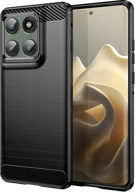 Stoßfeste TPU Schutzhülle für Motorola Edge 70 Fusion in Schwarz - Bild 1