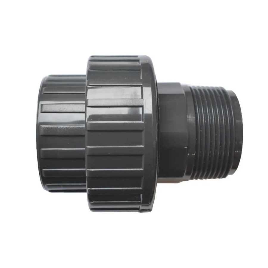Cepex PVC-U Rohrverbinder Kopplung 2 Zoll Schwarz - Bild 2