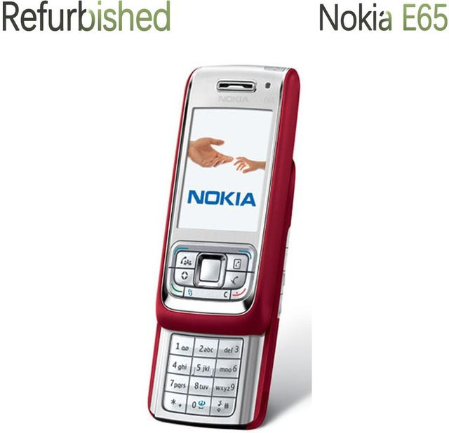 Generalüberholtes Nokia E65 Mobiltelefon in Rosa mit 1 SIM-Kartenslot - Bild 1