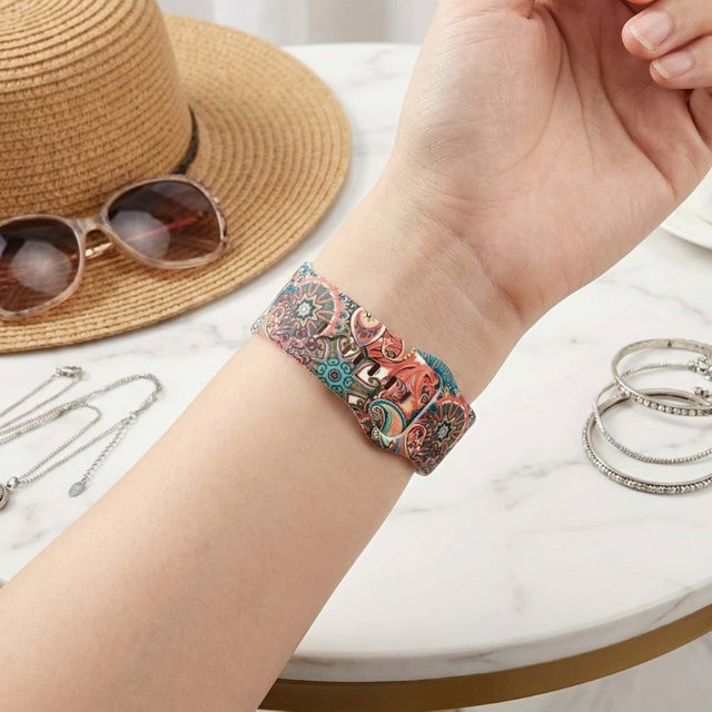 JBAILI Uhrenarmband Silikon, Bunt, Unisex - Bild 1