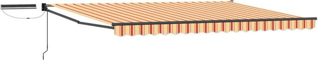 vidaXL Elektrische Ausziehbare Markise Mehrfarbig B/H: 4 x 3 m - Bild 1