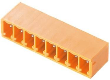 Weidmüller Stiftgehäuse-Platine BC/SC in Orange, 15 Polzahl, Rastermaß: 3.81 mm, 50 Stück - Bild 1