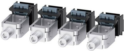 Siemens 3VA9154-0JA11 Leistungsschalterzubehör in Silber, B/H/T: 18,4 x 22,3 x 42,6 mm - Bild 1