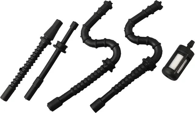 Vibratite Kraftstoffschlauch und Impulsleitung Schwarz für Stihl 028 029 034 036 039 Ersatzteil Set - Bild 1