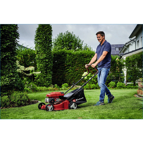 Einhell Benzin-Rasenmäher GC-PM 40/2 Classic mit 4-Takt-Motor in Rot/Schwarz - Bild 5