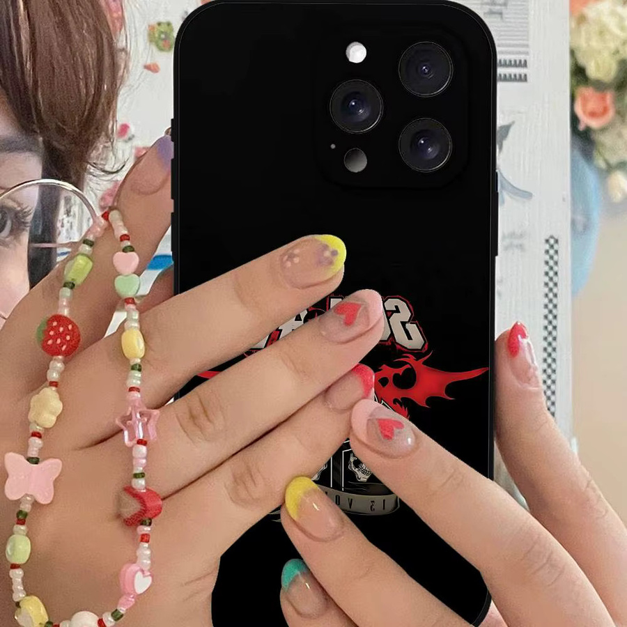 S-Sum Handyhülle Order In Decline für iPhone 11 bis 17 Pro Max in Schwarz aus Silikon - Bild 5
