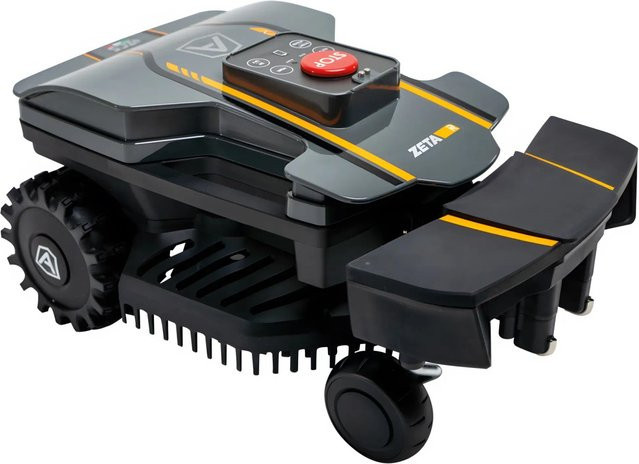 Ambrogio Mähroboter Zeta R mit Radar-Technologie und ZCS Connect in Schwarz-Orange - Bild 1