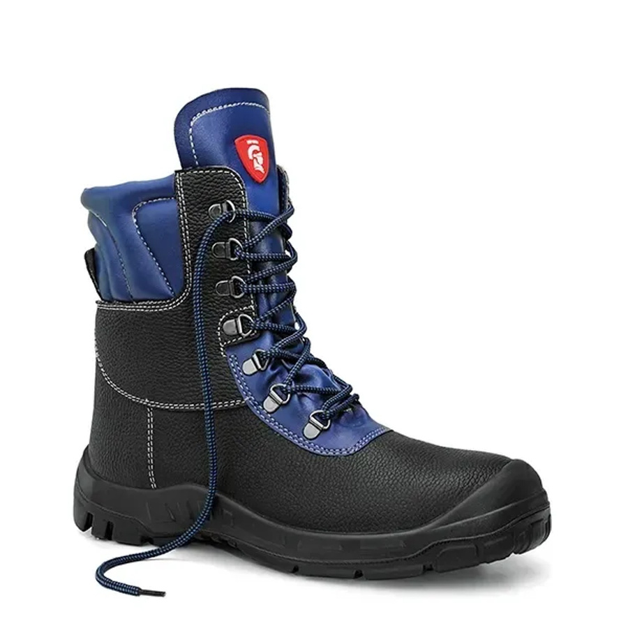Elten Sicherheitswinterstiefel Jori Form C Scott S3 aus Rindleder in Blau/Schwarz, Größe 39 - Bild 2