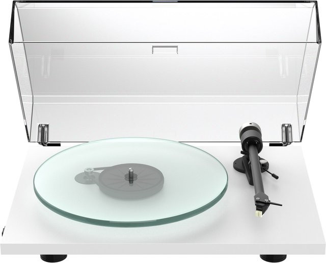 Pro-Ject T2 Super Phono Plattenspieler in Satin Weiß - Bild 1