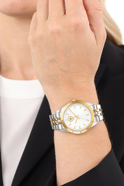 Joop! Armbanduhr Edelstahl, Bicolor, Silber/Gold, Analoguhr, Damen - Bild 2