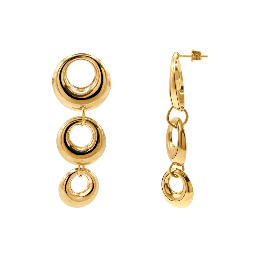 Heideman Ohrringe, Gold, Edelstahl, Damen - Bild 1