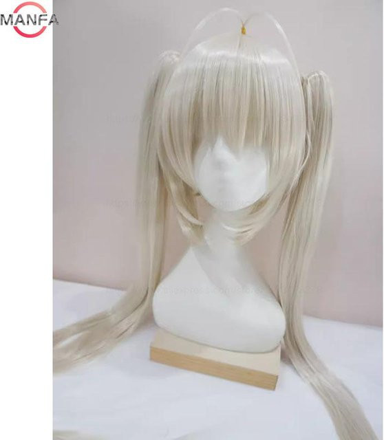 Kasugano Sora Cosplay Perücke, 100 cm, grau, Unisex - Bild 1