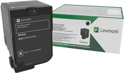 Lexmark Original Tonerkassette Schwarz für CS720 CS725 CX725 mit 3000 Seiten Reichweite 74C20K0 - Bild 1