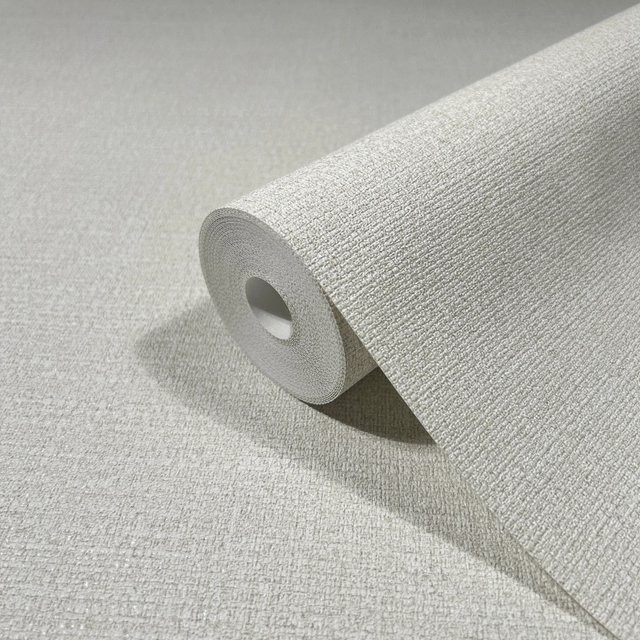 Marburg Vliestapete Uni Textiloptik Modern Beige B: 0,7 m x L: 10,05 m - Bild 1