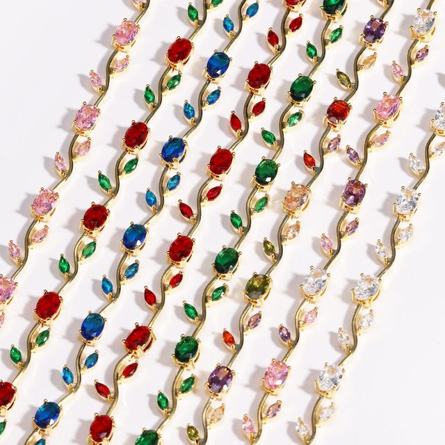 YUYAN Armband, Zirkonia, Damen - Bild 1