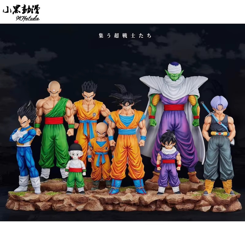 Bandai Dragon Ball Z Anime Figur, 9-teiliges Set, Kunststoff, Bunt / Mehrfarbig - Bild 4