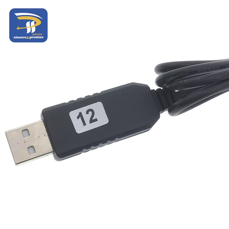USB Power Boost Line Step UP Modul USB Konverter Adapter von DC 5V auf DC 9V oder 12V in Schwarz mit 2,1x5,5mm Stecker - Bild 3