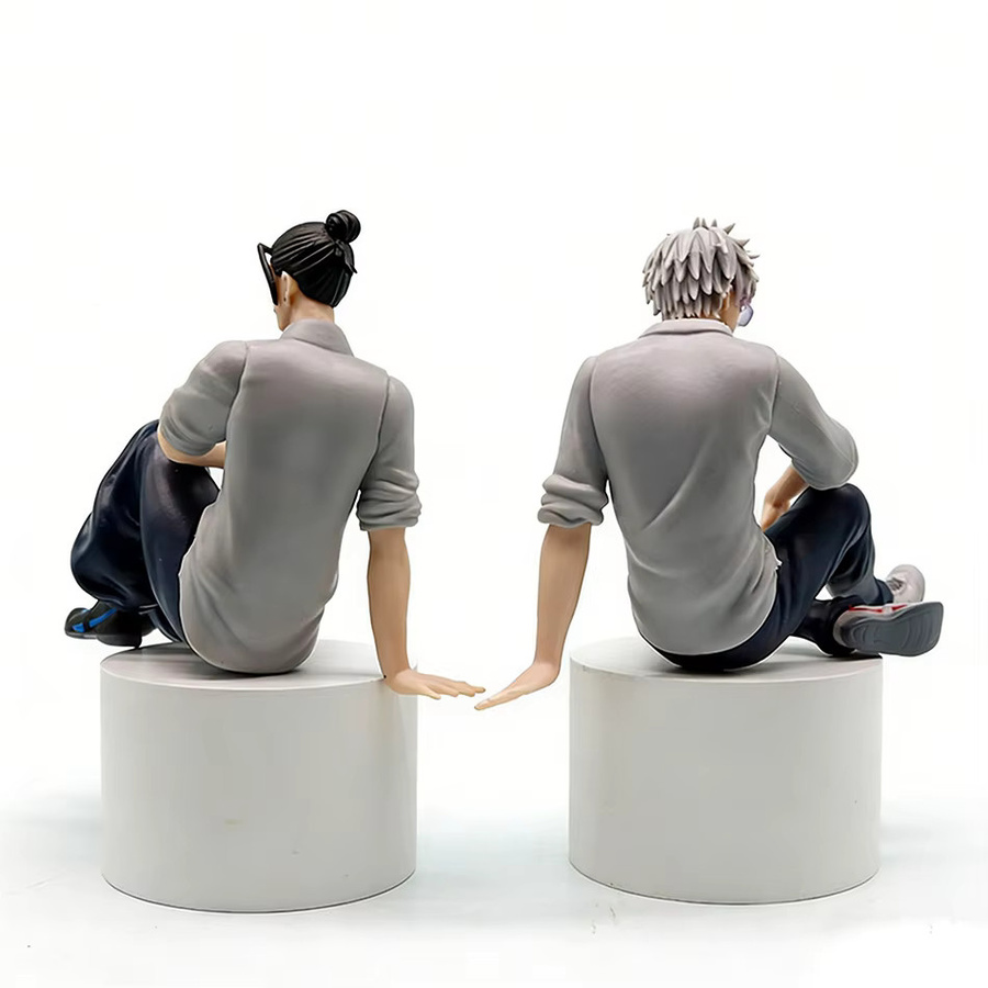 Jujutsu Kaisen Satoru Gojo Suguru Geto, Sammelmodelle, Sitzende Pose, Kunststoff - Bild 2