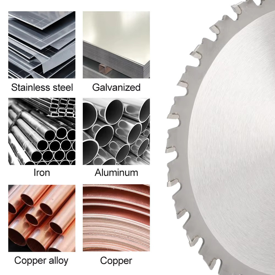 XCAN Hartmetall Kreissäge Klinge für Metall, Silber, 32 mm Bohrung - Bild 5