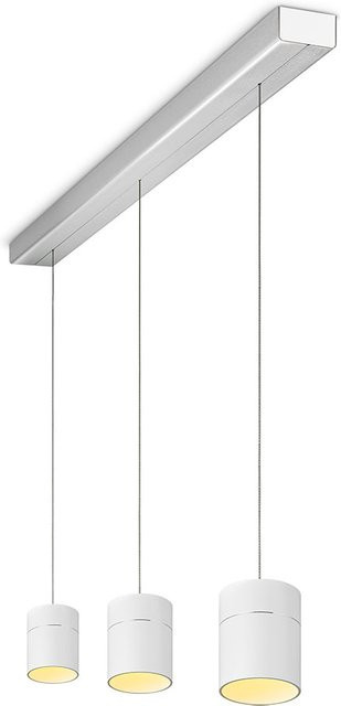 Oligo Tudor M LED-Pendelleuchte 3-flammig Weiß Matt mit Tunable White und Höhenverstellung - Bild 1