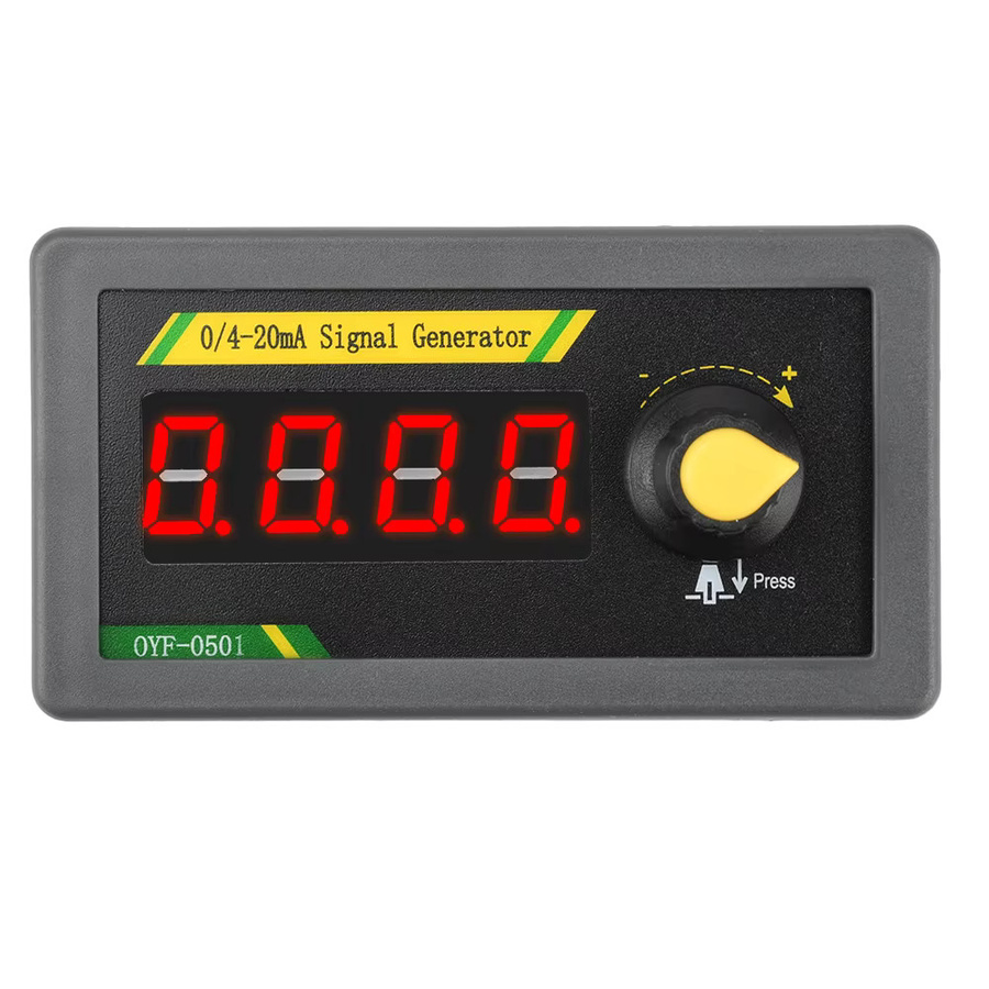 Gaqqee Analoger Signalgenerator mit vierstelliger Digitalanzeige für SPS-Debugging, 0/4–20 mA, DC 12–24 V - Bild 3