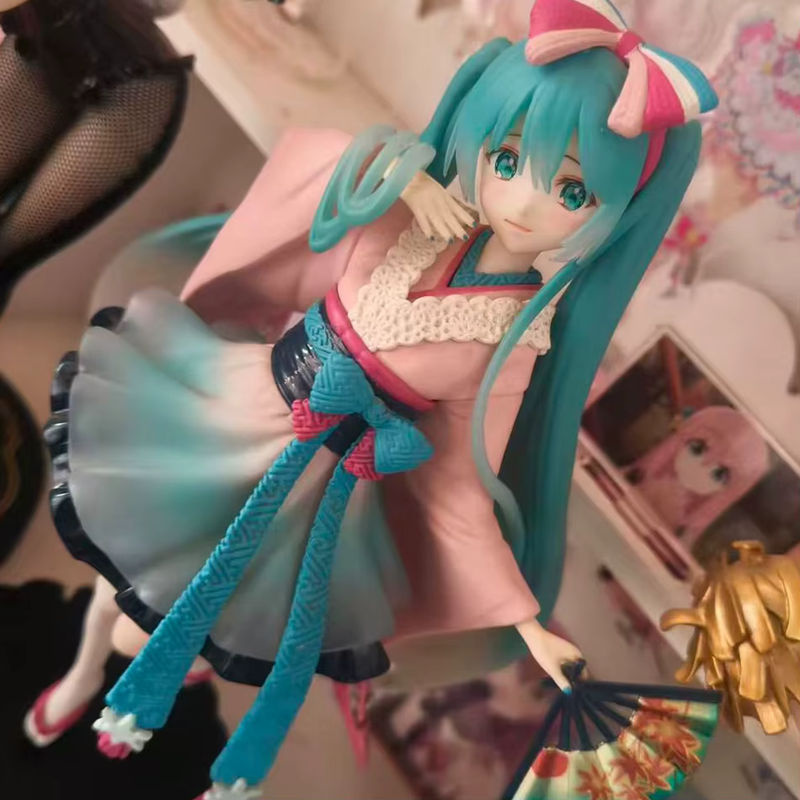 Bandai Hatsune Miku Tenitol Neo Tokyo Serie Kimono Sammlerfigur, mehrfarbig, Höhe: 20 cm - Bild 4