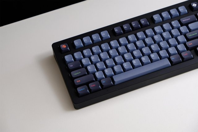 GMK Programmer Tastenkappen aus PBT im XDA-Profil für Cherry MX mechanische Tastaturen, 126 Tasten - Bild 1