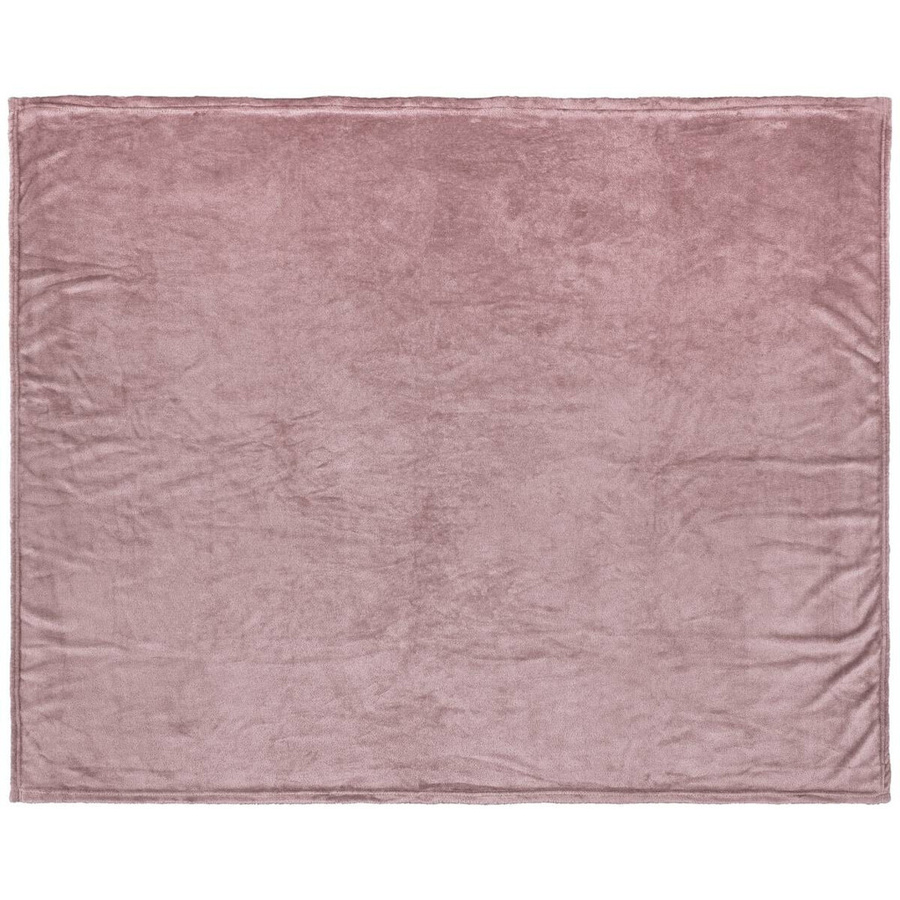 Flanelldecke Sensation in Altrosa aus Polyester, B/L: 130 x 160 cm - Bild 2