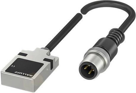 Balluff Induktiver Näherungsschalter BES R01ZC-PAC70B-BP00.2-GS04 BES01W2 bündig PNP Schließer Öffner Silber B/H/T: 32 x 20 x 0,8 cm - Bild 1