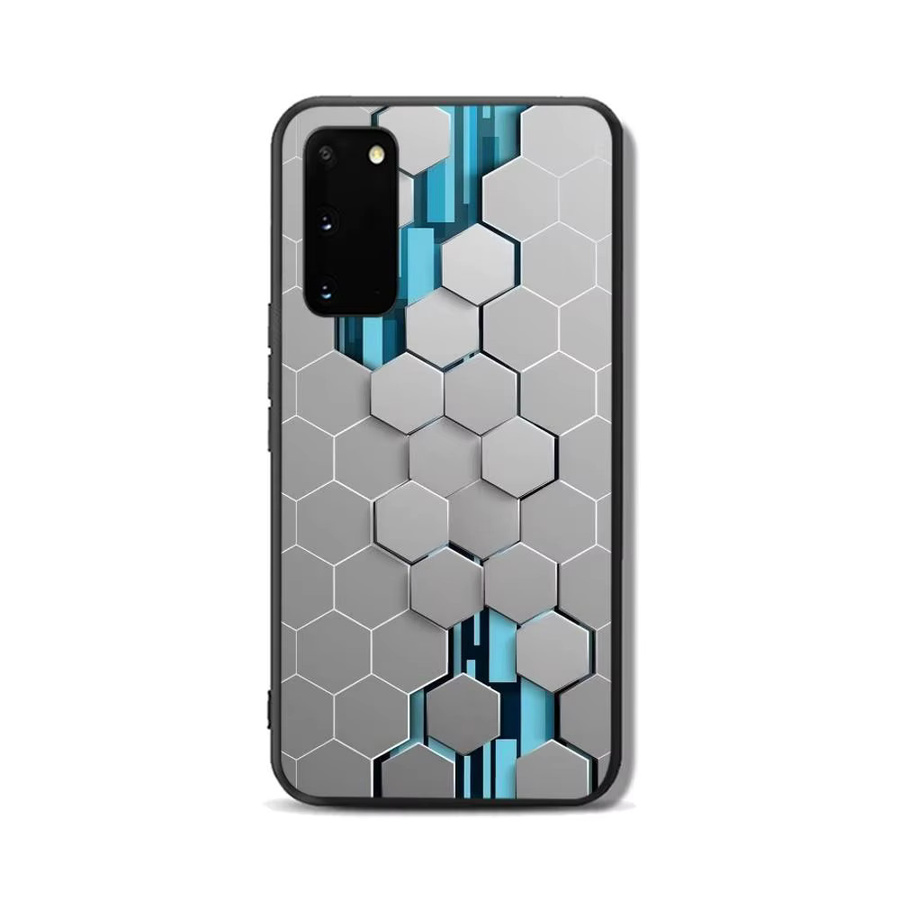 Cyberpunk Honeycomb Cube Handyhülle für Samsung Galaxy S25 S24 S23 S22 S21 S20 S10 S9 Plus Lite Ultra FE Note 20 - Bild 3