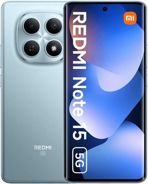 Xiaomi Redmi Note 15 5G Smartphone Glacier Blue 8GB RAM 512GB Speicher - Bild 1