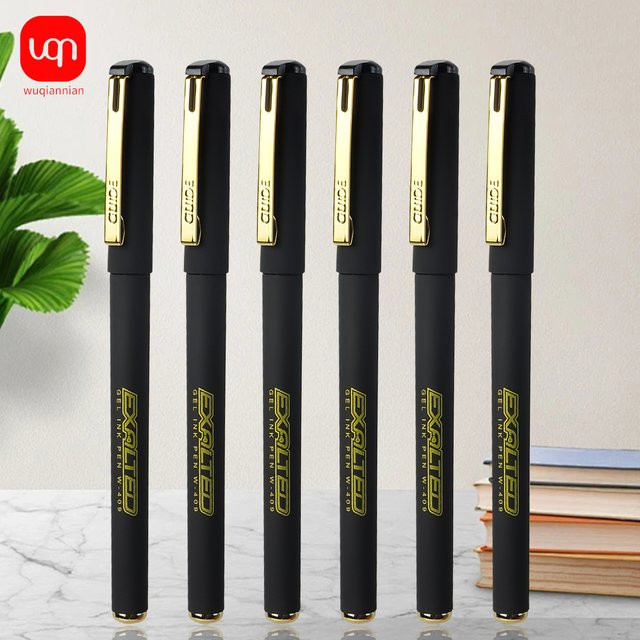WQN Gel-Neutralstift mit schwarzer Tinte und 0,5 mm Spitze für Schule und Business - Bild 1