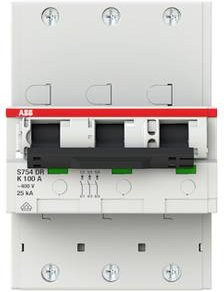 ABB S753DR-K100 Leitungsschutzschalter 100A Grau 2CDH783010R0637 - Bild 1