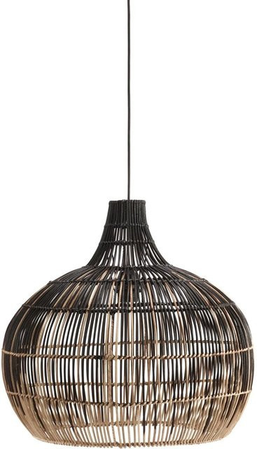 PR Home Martha Deckenleuchte aus Rattan in Beige und Braun mit E27 Fassung - Bild 1