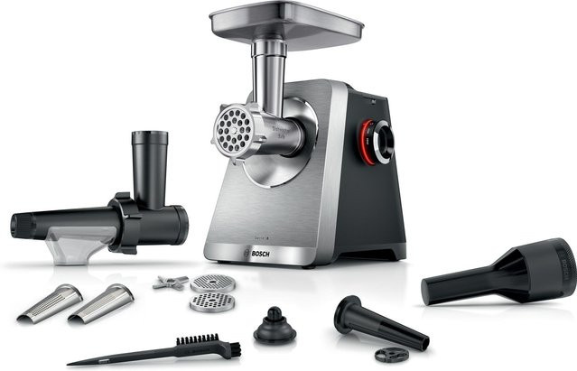 Bosch Fleischwolf Serie 8 MFWS835M in Silber - Bild 1