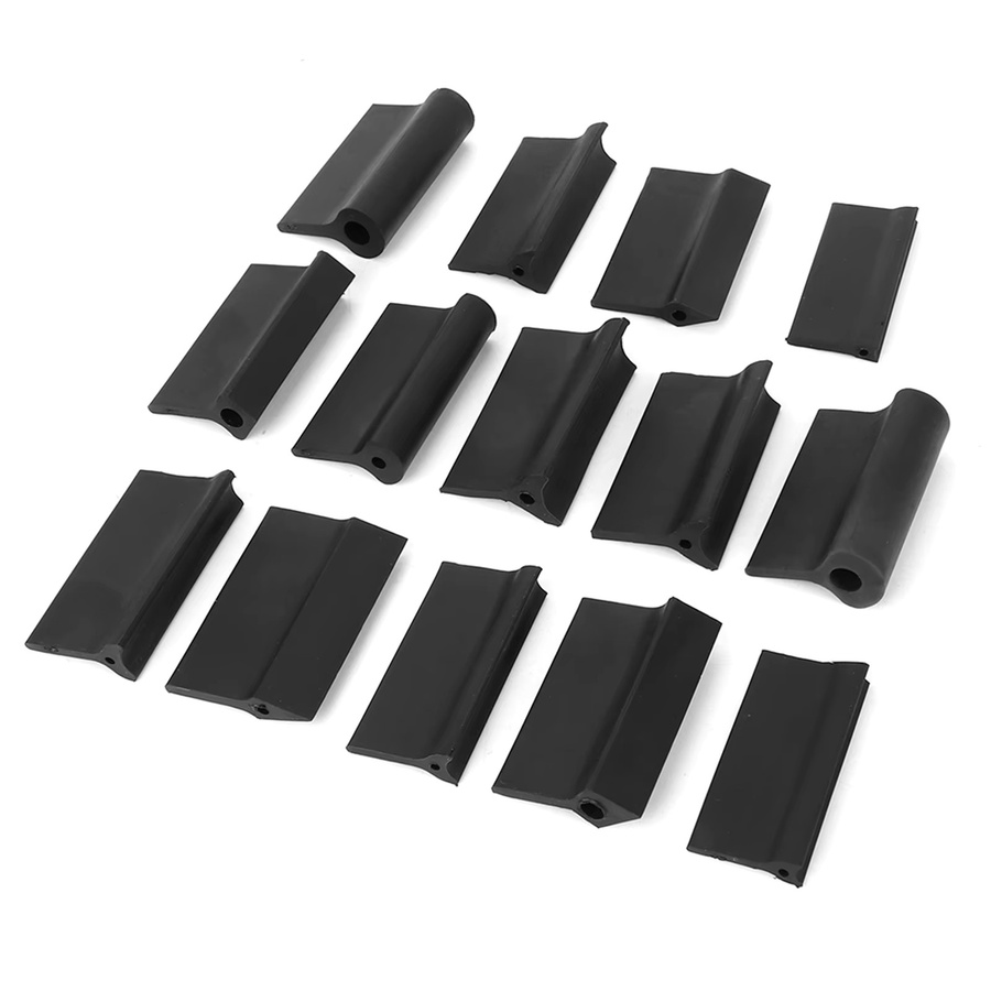 Aramox 14er Set Flexible Gummi Schleifblöcke und Schleifpapier-Matten zum Polieren für die Holzbearbeitung - Bild 4