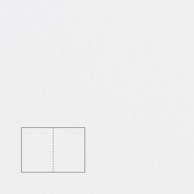 Rico Design Paper Poetry Klappkarten Essentials B6, 5 Stück, Hochweiß - Bild 1