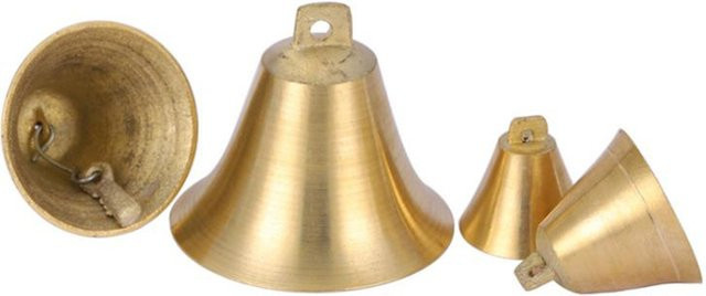 TPXCKz Kupfer Glocke für Rinder, Schafe und Pferde in Gold und Kupfer - Bild 1