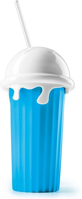 GOURMETmaxx Slushy Ice Maker 330ml blau/weiß - Bild 1