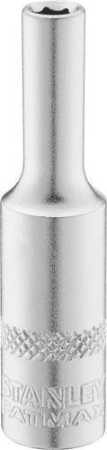 Stanley 1/4 Zoll 6-Kant Schmale Stecknuss 4 mm in Silber - Bild 1