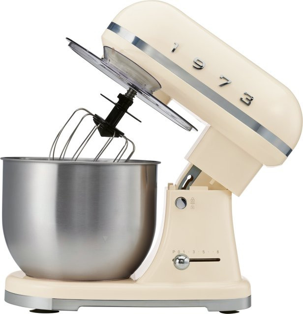 Silvercrest Küchenmaschine SKML 600 D2 in Beige mit Edelstahl-Komponenten und spülmaschinenfesten Teilen - Bild 1