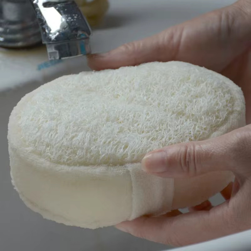 Natürlicher Luffa-Badeschwamm, Ganzkörper-Massagebürste, Unisex - Bild 2