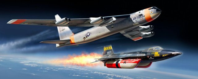 Revell Boeing NB-52 & X-15 Platinum Edition, Fahrzeuge, 1:72, ab 14 Jahre - Bild 1